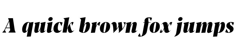 Preview of FONTSPRING DEMO - Blacker Pro Cond Dis Hv Italic font