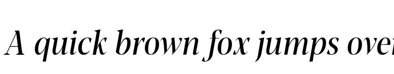 Preview of FONTSPRING DEMO - Blacker Pro Cond Dis Rg Italic font