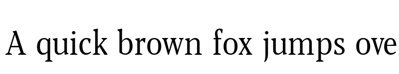 Preview of FONTSPRING DEMO - Blacker Pro Cond Tx Bk Regular font