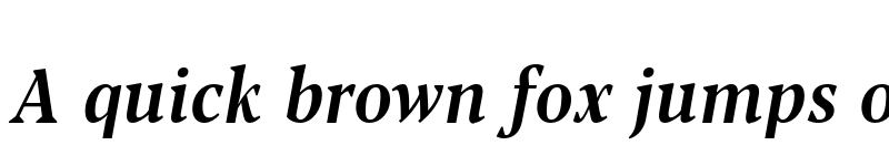 Preview of FONTSPRING DEMO - Blacker Pro Cond Tx Md Italic font