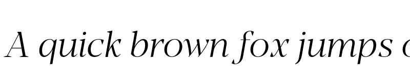 Preview of FONTSPRING DEMO - Blacker Pro Dis Lt Italic font