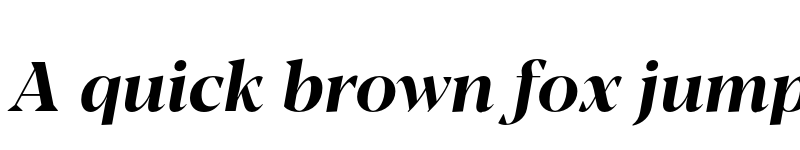 Preview of FONTSPRING DEMO - Blacker Pro Dis Rg Bold Italic font