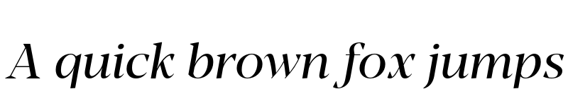 Preview of FONTSPRING DEMO - Blacker Pro Dis Rg Italic font
