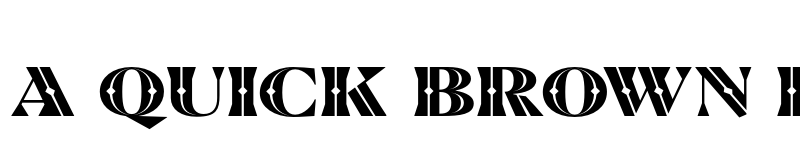 Preview of FONTSPRING DEMO - Blacker Pro Tit Dmd Bk Regular font