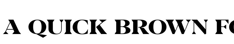 Preview of FONTSPRING DEMO - Blacker Pro Tit ExBd Regular font