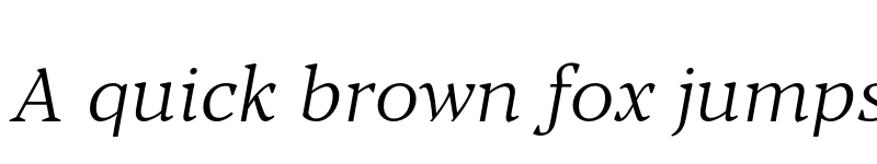 Preview of FONTSPRING DEMO - Blacker Pro Tx Lt Italic font