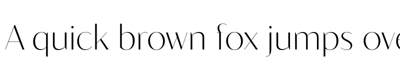 Preview of FONTSPRING DEMO - Blacker Sans Display Extralight Regular font