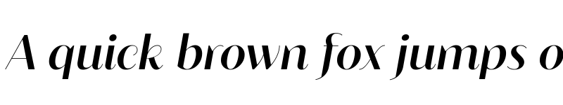 Preview of FONTSPRING DEMO - Blacker Sans Display Medium Italic font