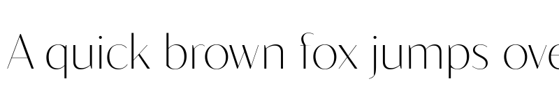 Preview of FONTSPRING DEMO - Blacker Sans Display Thin Regular font