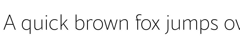 Preview of FONTSPRING DEMO - Blacker Sans Pro Extralight Regular font