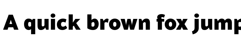 Preview of FONTSPRING DEMO - Blacker Sans Pro Heavy Regular font