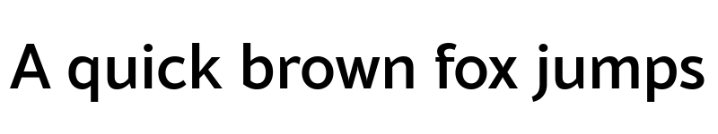 Preview of FONTSPRING DEMO - Blacker Sans Pro Regular font