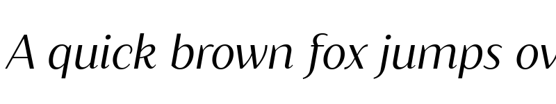 Preview of FONTSPRING DEMO - Blacker Sans Text Book Italic font