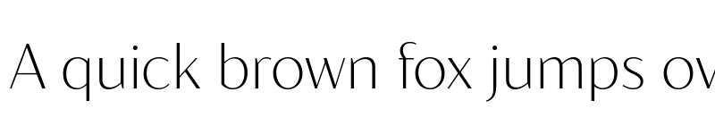 Preview of FONTSPRING DEMO - Blacker Sans Text Extralight Regular font