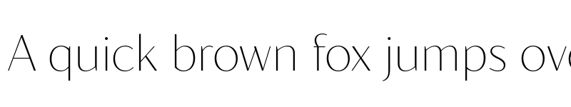 Preview of FONTSPRING DEMO - Blacker Sans Text Thin Regular font