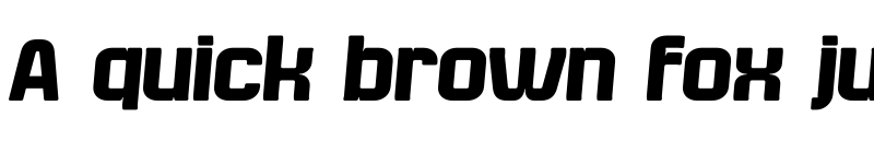 Preview of FONTSPRING DEMO - Bladi Two 4F Bold Italic font