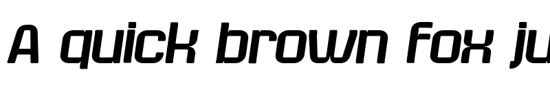 Preview of FONTSPRING DEMO - Bladi Two 4F Italic font