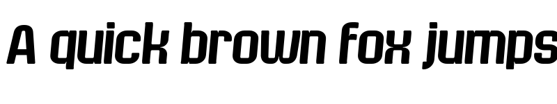 Preview of FONTSPRING DEMO - Bladi Two Condensed 4F Italic font