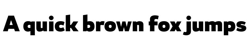 Preview of FONTSPRING DEMO - Blanc Black Regular font