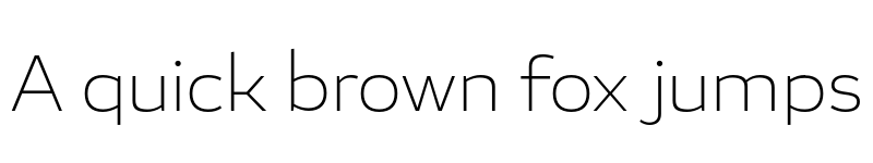 Preview of FONTSPRING DEMO - Blanc Ultralight Regular font