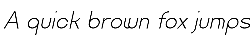 Preview of FONTSPRING DEMO - Blauhaus Italic font