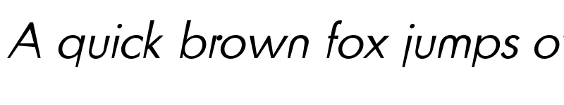 Preview of FONTSPRING DEMO - Blitz-LightItalic Regular font