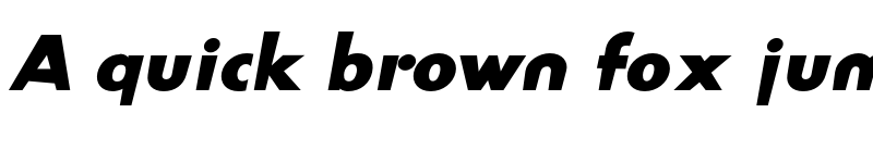 Preview of FONTSPRING DEMO - Blitz-XboldItalic Regular font