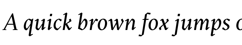 Preview of FONTSPRING DEMO - Blizka Bold Bold Italic font