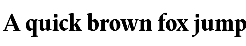 Preview of FONTSPRING DEMO - Blizka Heavy Regular font