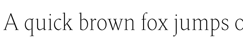 Preview of FONTSPRING DEMO - Blizka Thin Regular font