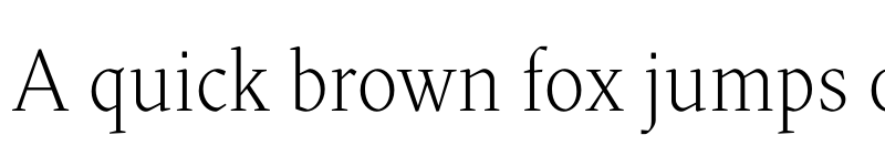 Preview of FONTSPRING DEMO - Blizka UltraLight Regular font