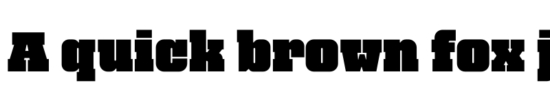 Preview of FONTSPRING DEMO - Bloque Regular font