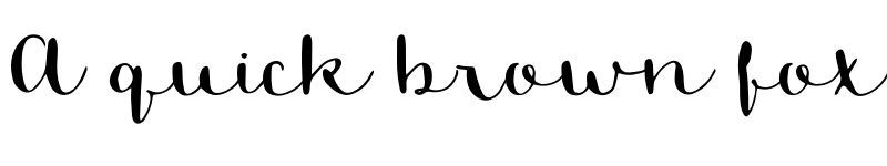 Preview of FONTSPRING DEMO - Blossom Regular font