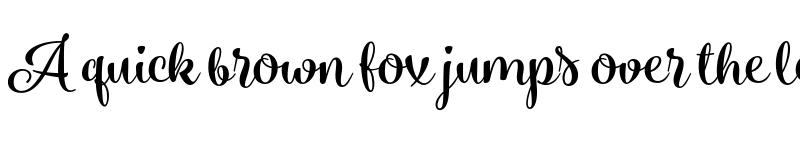 Preview of FONTSPRING DEMO - Blossoms Bold Regular font