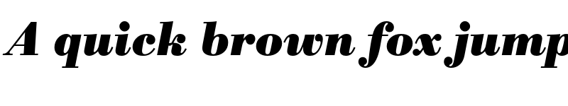 Preview of FONTSPRING DEMO - Bodoni Antiqua Pro Bold Italic font