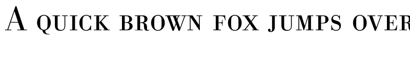 Preview of FONTSPRING DEMO - Bodoni Antiqua Pro Caps Light Regular font