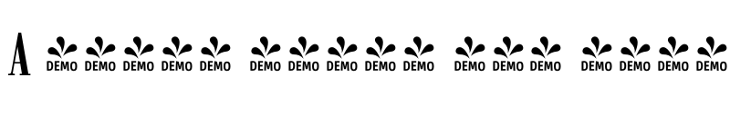 Preview of FONTSPRING DEMO - Bodoni Antiqua Pro Compress Bold font