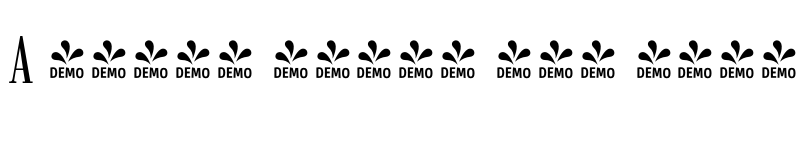 Preview of FONTSPRING DEMO - Bodoni Antiqua Pro Compress Regular font