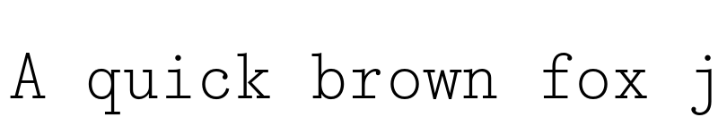 Preview of FONTSPRING DEMO - Bodoni Egyptian Mono Thin Regular font