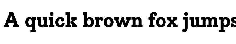 Preview of FONTSPRING DEMO - Bodoni Egyptian Pro ExtBold Regular font