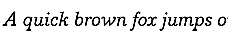 Preview of FONTSPRING DEMO - Bodoni Egyptian Pro MediumIta Regular font