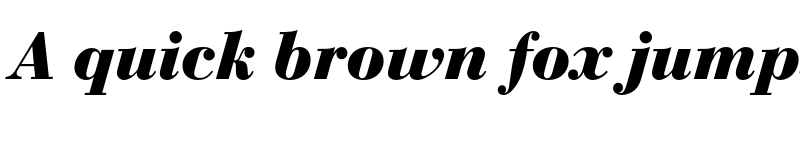Preview of FONTSPRING DEMO - Bodoni Pro Bold Italic font