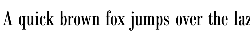 Preview of FONTSPRING DEMO - Bodoni Recut FS Cd Regular font