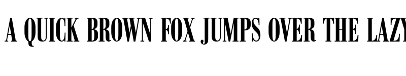 Preview of FONTSPRING DEMO - Bodoni Recut FS Comp Bold font