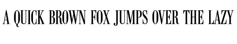 Preview of FONTSPRING DEMO - Bodoni Recut FS Comp Regular font