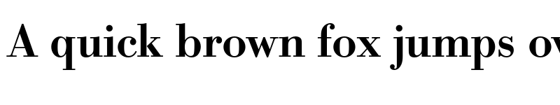Preview of FONTSPRING DEMO - Bodoni Recut FS Demi Regular font