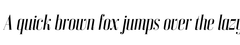 Preview of FONTSPRING DEMO - Bodoni Z37 L Cd Rg Italic font