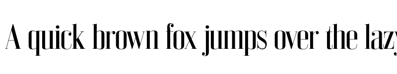 Preview of FONTSPRING DEMO - Bodoni Z37 L Cd Rg Regular font