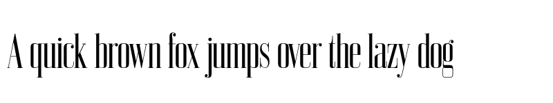 Preview of FONTSPRING DEMO - Bodoni Z37 L Cp Rg Regular font