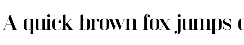 Preview of FONTSPRING DEMO - Bodoni Z37 L Ex Rg Regular font